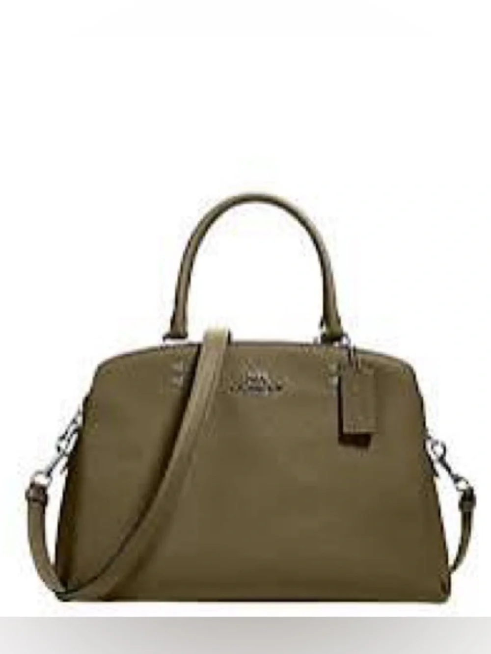 Coach kelp Lillie Carryall Satchel purse